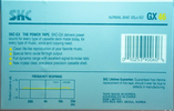 Compact Cassette SKC GX 46 Type I Normal 1990 USA