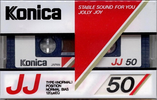 Compact Cassette Konica JJ 50 Type I Normal 1984 Japan