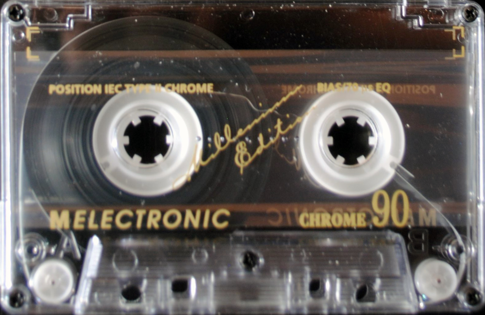 Compact Cassette Melectronic MC II 90 "2000 Limited Edition" Type II Chrome 1998 Switzerland