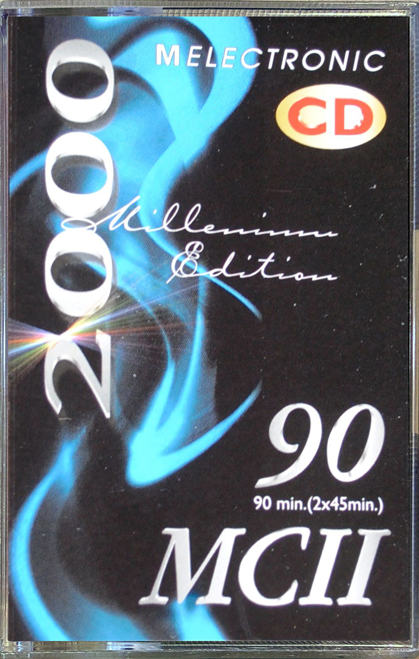 Compact Cassette Melectronic MC II 90 "2000 Limited Edition" Type II Chrome 1998 Switzerland
