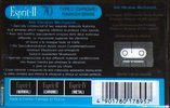 Compact Cassette Sony Esprit 70 "ESP II-70" Type II Chrome 1992 Europe