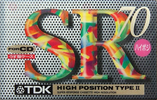 Compact Cassette TDK SR 70 "SR-70F" Type II Chrome 1994 Japan