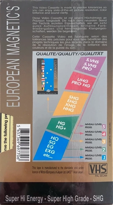 Compact Cassette MKT "European Magnetic`s" Type I Normal Europe