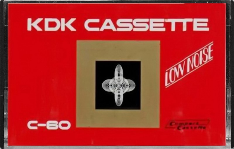 Compact Cassette KDK 60 Type I Normal 1970 Hong Kong