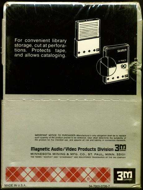 TRACK-8 Scotch 90 Type I Normal 1973 USA