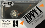 Compact Cassette Denon Zippy-I 84 "ZP1-84" Type I Normal 1989 Japan