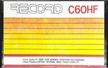 Compact Cassette Record 60 Type I Normal Hong Kong