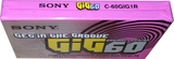 Compact Cassette Sony GIG-1 60 "C-60GIG1R" Type I Normal 2001 Thailand