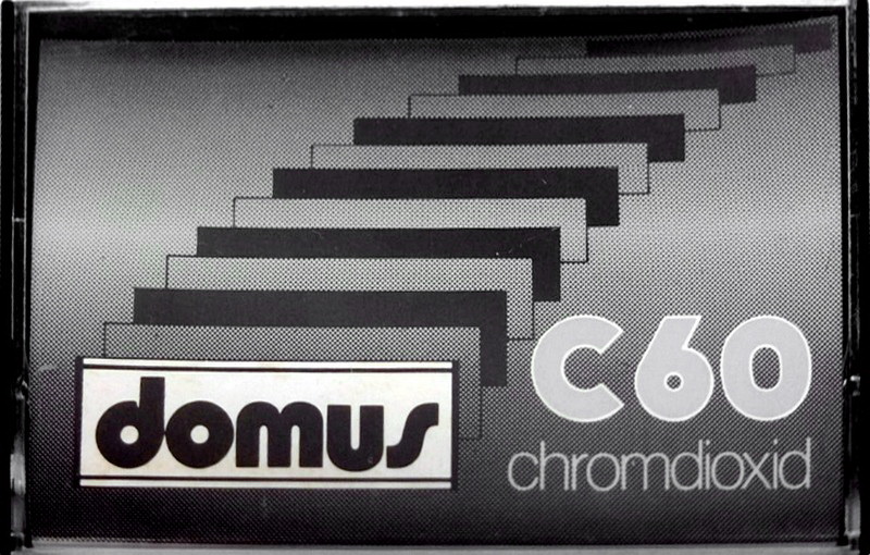 Compact Cassette Domus 60 Type II Chrome Hungary