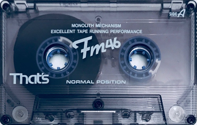 Compact Cassette Thats FM 46 Type I Normal 1987 Japan