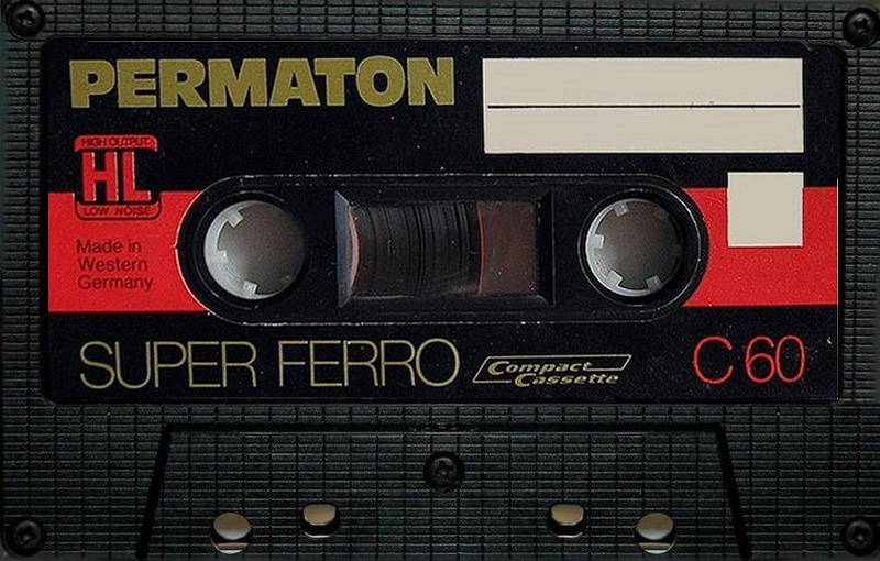 Compact Cassette Permaton 60 Type I Normal 1978 Europe