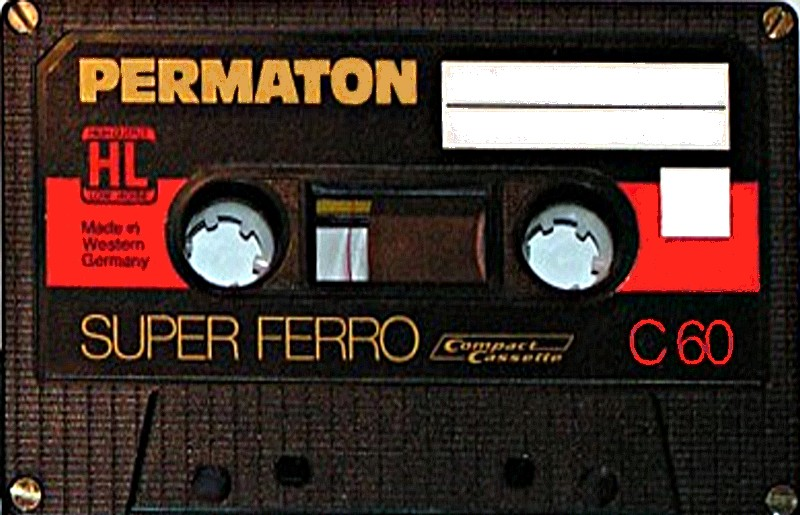 Compact Cassette Permaton 60 Type I Normal 1978 Europe
