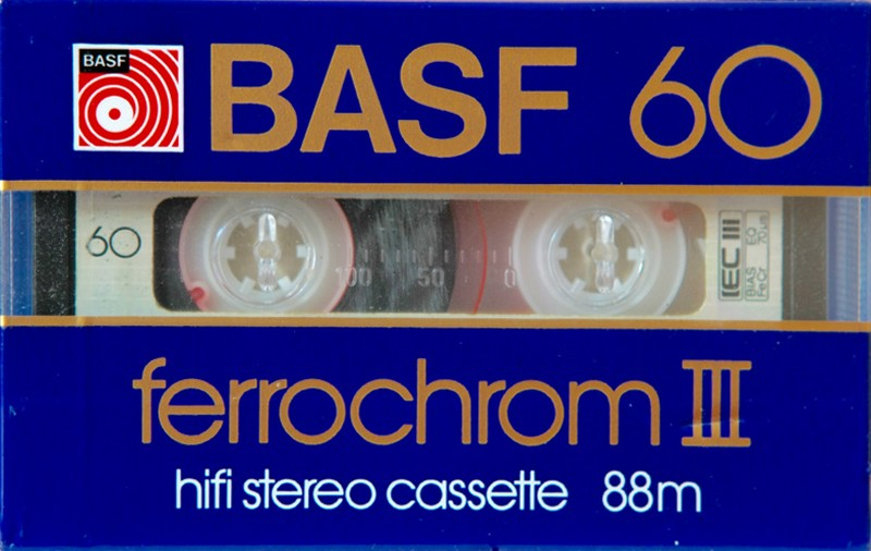 Compact Cassette BASF Ferrochrom 60 Type III Ferro Chrome 1981 Europe