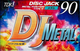 Compact Cassette TDK DJ Metal Disc Jack 90 "DJM-90" Type IV Metal 1995 Japan