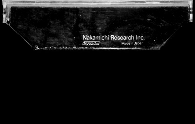 Compact Cassette Nakamichi EX II 90 Type I Normal 1978 Japan