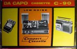 Compact Cassette Da Capo 90 Type I Normal Unknown Country