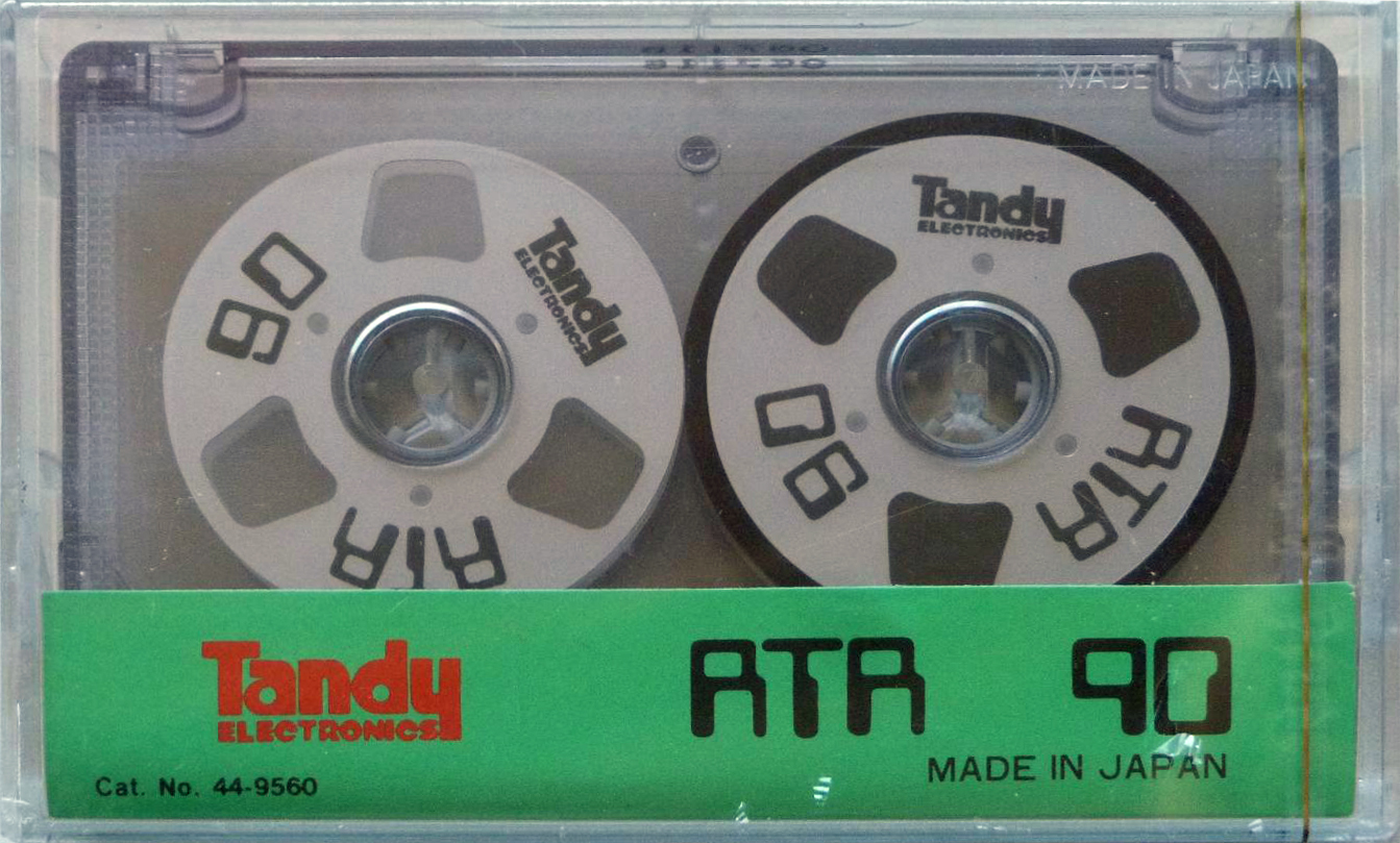 Compact Cassette Tandy 90 "RTR 44-9560" Type I Normal USA