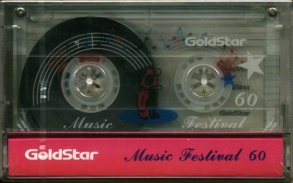 Compact Cassette Goldstar Fun 60 "Music Festival" Type I Normal 1992 Unknown Country