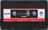 Compact Cassette Maxell UR 90 Type I Normal 1985 USA