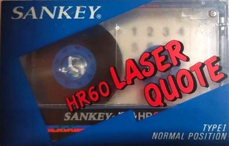 Compact Cassette Sankey HR 60 "Laser Quote" Type I Normal Unknown Country