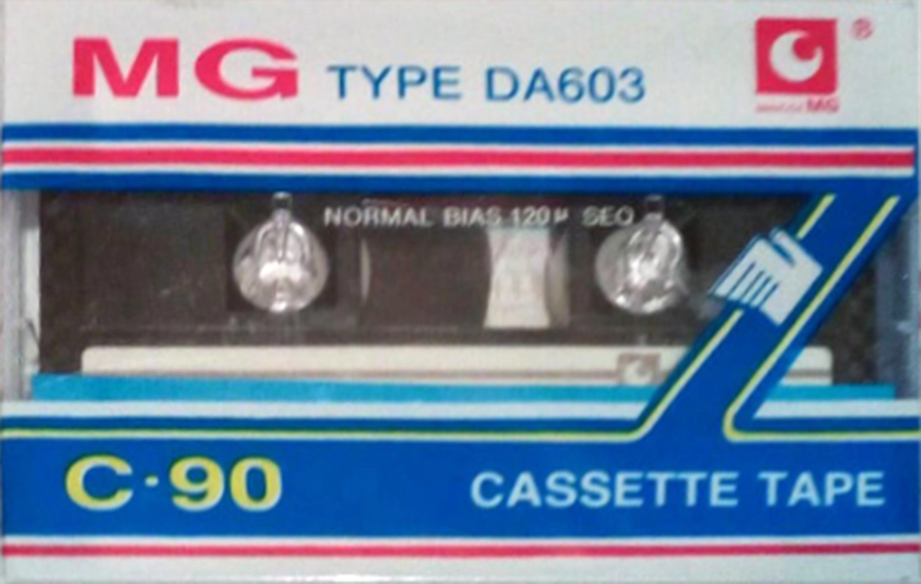 Compact Cassette MG 90 "DA603" Type I Normal China
