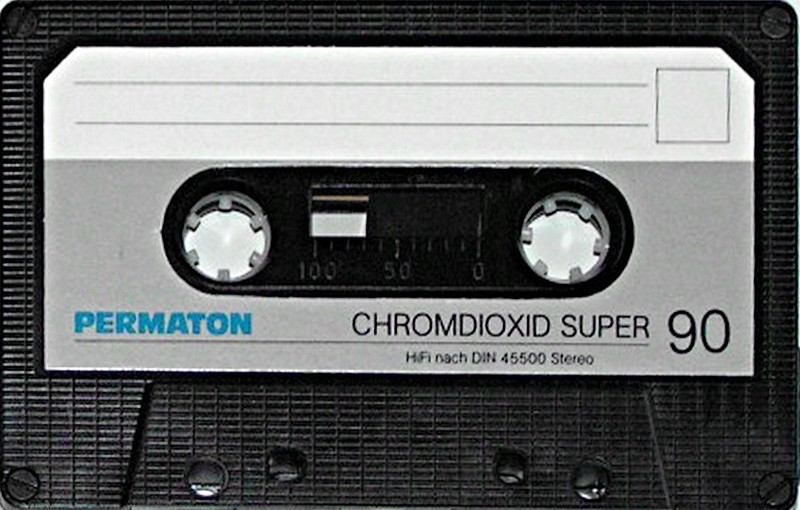 Compact Cassette Permaton 90 Type II Chrome 1978 Germany