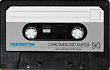 Compact Cassette Permaton 90 Type II Chrome 1978 Germany