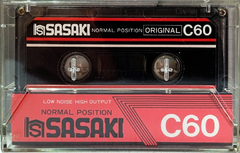 Compact Cassette Sasaki 60 Type I Normal Japan