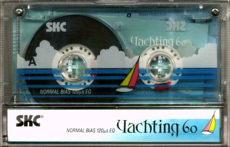 Compact Cassette SKC 60 "Yachting" Type I Normal 1990 South Korea