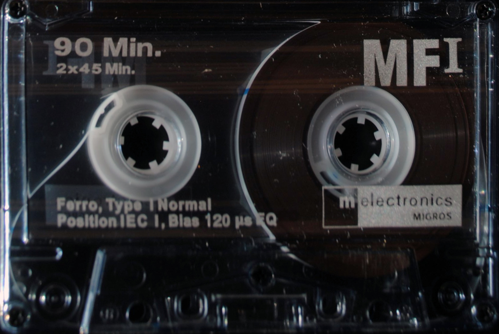 Compact Cassette Melectronic MF I 60 "Migros" Type I Normal 2004 Switzerland