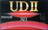 Compact Cassette Maxell UDII / UD2 80 "UD2-80G" Type II Chrome 1994 Japan