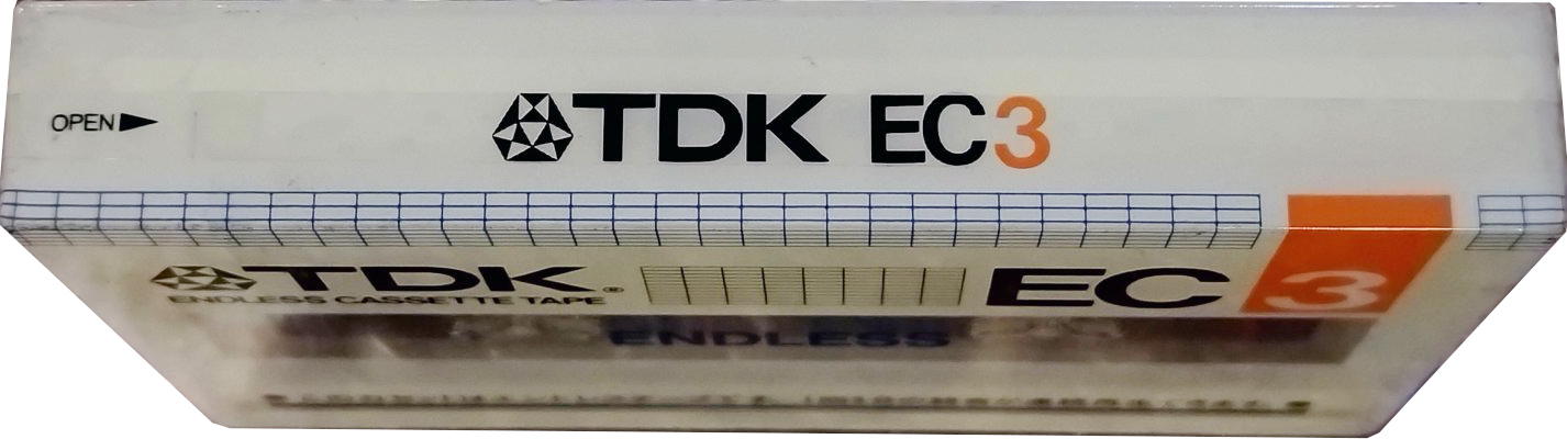 Compact Cassette TDK EC Endless 3 Endless Cassette 1985 Japan