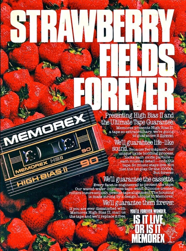 Compact Cassette Memorex HB 90 Type II Chrome 1982 USA