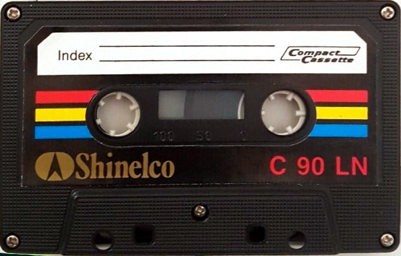 Compact Cassette Shinelco LN 90 Type I Normal 1980 Italy