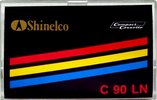 Compact Cassette Shinelco LN 90 Type I Normal 1980 Italy