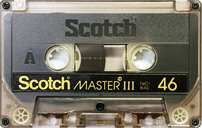Compact Cassette Scotch Master III 46 Type III Ferro Chrome 1981 Japan