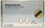 Compact Cassette CBS / Sony Expressions 60 Type I Normal Japan