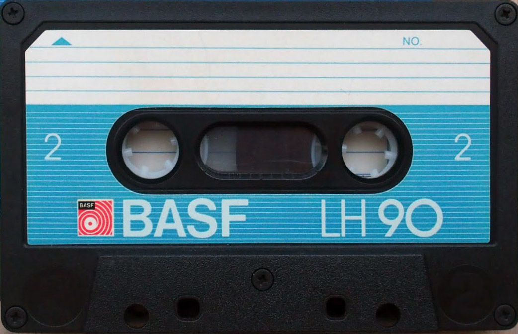 Compact Cassette BASF LH 90 Type I Normal 1981 Europe