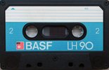 Compact Cassette BASF LH 90 Type I Normal 1981 Europe