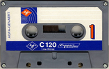 Compact Cassette AGFA 120 Type I Normal 1970 Europe