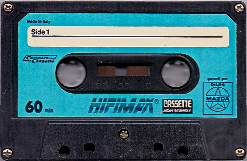 Compact Cassette Hifimax 60 Type I Normal Italy