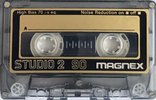 Compact Cassette Magnex Studio 2 90 Type II Chrome 1980 Europe