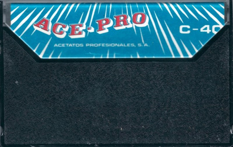 Compact Cassette ACE-PRO 40 Type I Normal Mexico