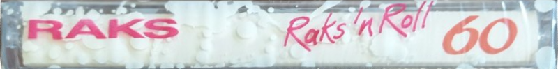 Compact Cassette RAKS Raks `n Roll 60 Type I Normal 1996 Europe