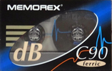 Compact Cassette Memorex dB 90 Type I Normal China