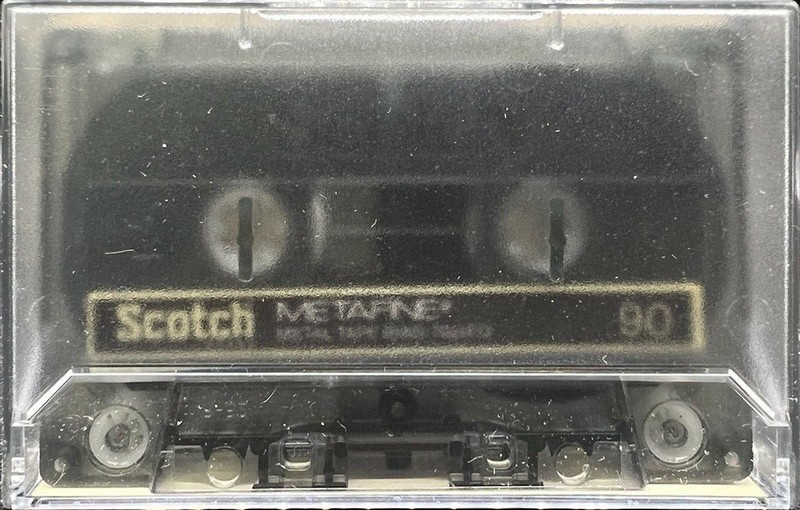 Compact Cassette Scotch Metafine 90 Type IV Metal 1979 Europe