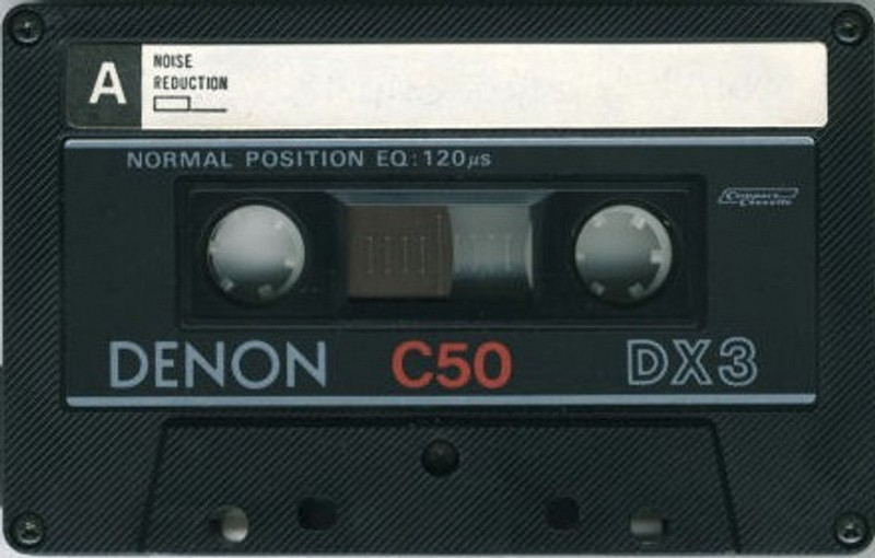 Compact Cassette Denon DX3 50 Type I Normal 1978 Japan