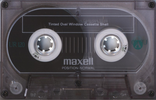 Compact Cassette Maxell UR 120 Type I Normal 1991 Europe