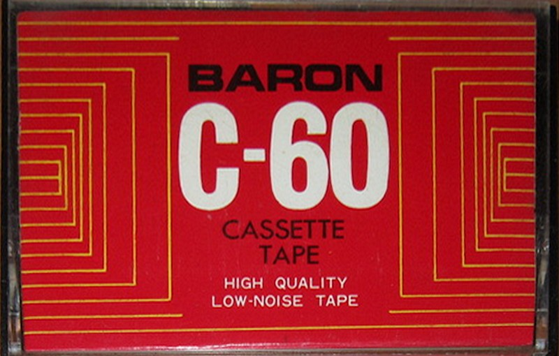Compact Cassette Baron 60 Type I Normal 1978 Japan