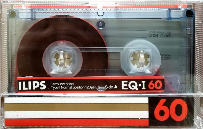 Compact Cassette Philips EQ-I 60 Type I Normal 1984 Europe